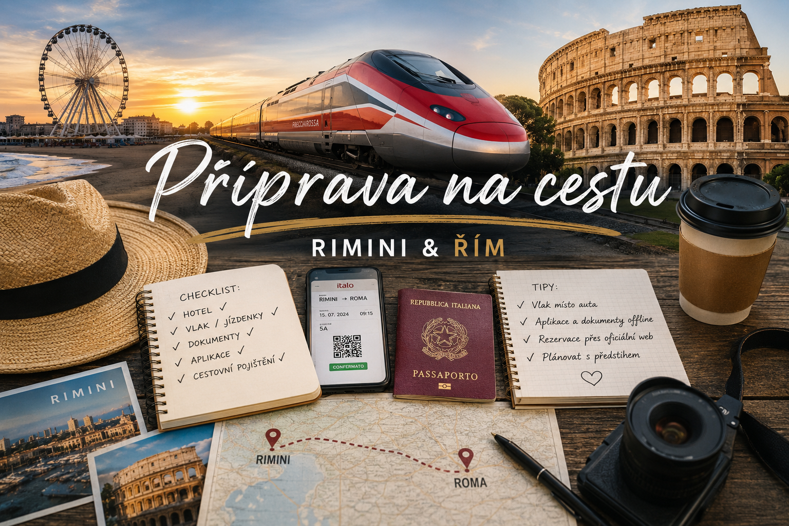 Příprava na cestu